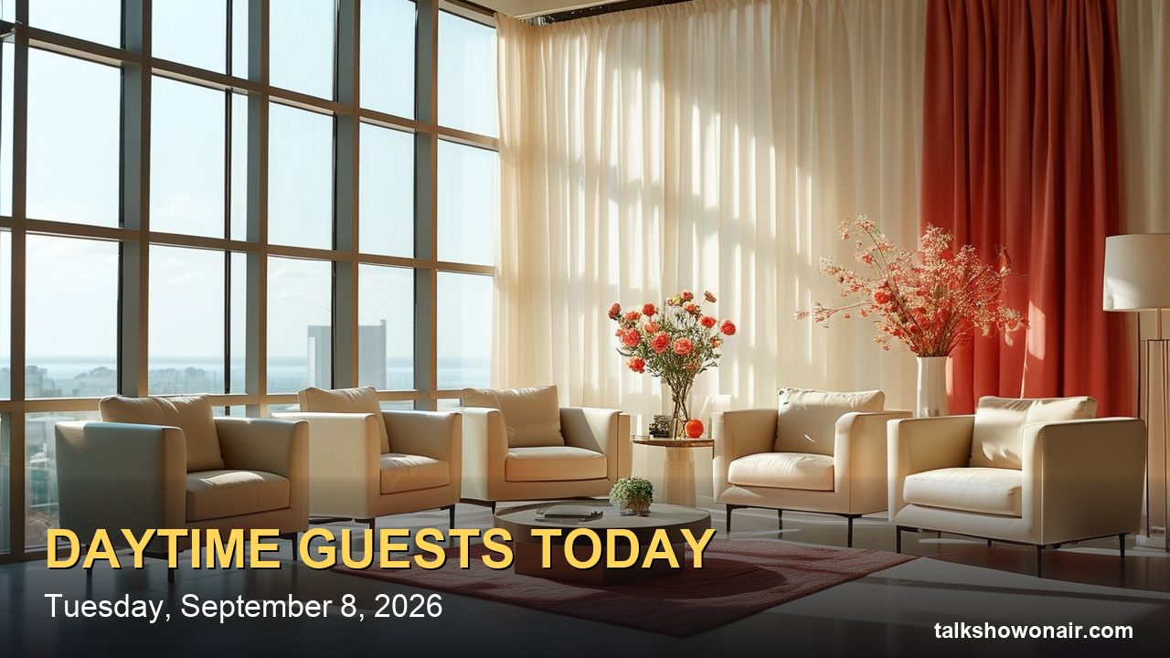 The View Season 30 Premiere and Live With Kelly and Mark Guests Today, Tuesday, Sept. 8, 2026