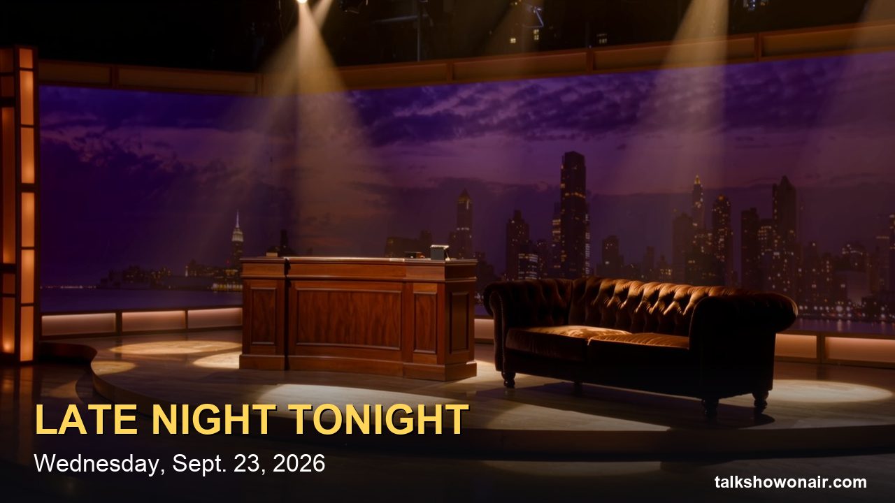 Late-Night Guests Tonight, Wed. Sept. 23: Brandi Carlile, John Cusack, Ethan Hawke