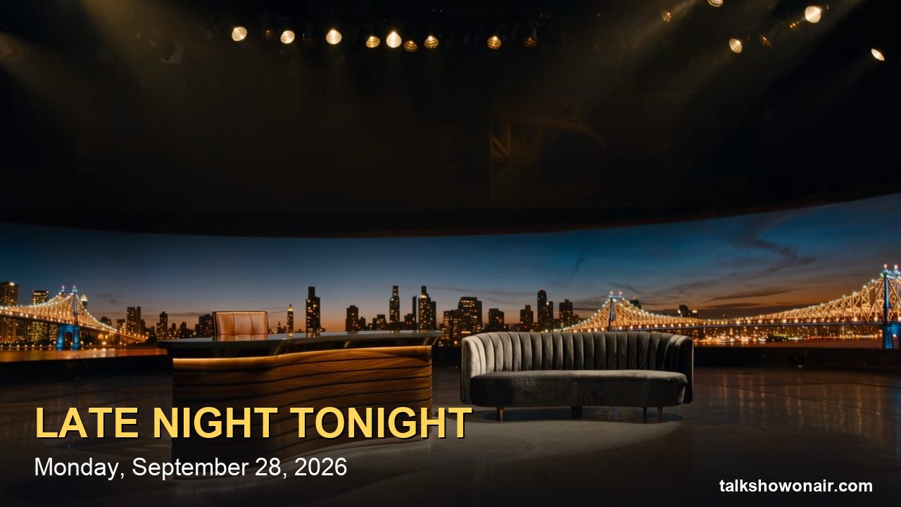 Late-Night Guests Tonight, Mon. Sept. 28: Mayor Mamdani on Kimmel, Florence Pugh