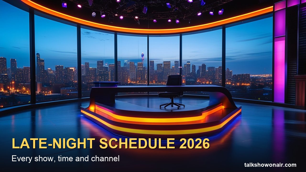 Late-Night TV Schedule 2026: Every Show, Time and Channel After CBS Left the Business