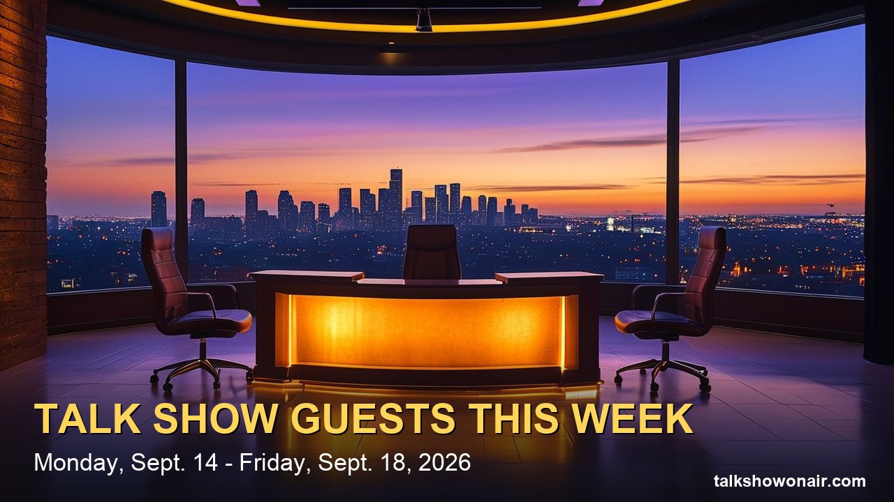 Talk Show Guests This Week (Sept. 14-18, 2026): Tom Cruise, Stephen Colbert, Salma Hayek Pinault and LISA